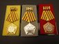 Mobile Preview: DDR NVA Kampforden "For services to people and fatherland" 1st model in gold + silver + bronze