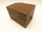 Preview: Old bussole / angle drum in a wooden box