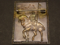 Preview: Badge Czech Republic 900 silver - equestrian image of St. Wenceslas