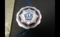Preview: Badge - RLB 1938-39, 1st form, cardboard, printed on both sides