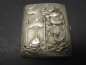 Preview: Japan or China cigarette case with dragon and fish