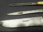 Preview: Antique carter's cutlery in a quiver around 1800