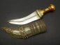 Mobile Preview: Ottoman or Indian curved dagger 17th / 18th century Century with real gold plating