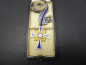 Preview: Mother's cross in gold on a ribbon in a case. Manufacturer Walter & Henlein Gablonz + miniature in bronze