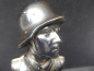 Preview: Small soldier bust on a marble base