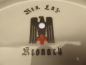 Mobile Preview: 3. DRK - German Red Cross, serving plate - Reserve military hospital in Kronach