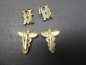 Preview: Two pairs of epaulettes pads - army administration + doctor