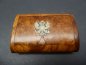 Mobile Preview: Russia - tobacco box made of precious wood + silver edition of the Tsarist Empire around 1900