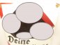 Preview: Emailschild  "Deine Zeitung - Der Kampfruf" mit Hersteller BEHA-Werk, Wien XIII - 400x505 mm