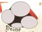 Preview: Enamel sign "Deine Zeitung - Der Kampfruf" with manufacturer BEHA-Werk, Vienna XIII - 400x505 mm