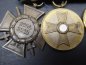 Preview: Quarter clasp KTK 1914/18 + KVK medal + Sudetenland medal + KVK 2nd class with Prague Castle edition
