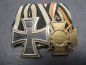 Preview: Ordensspange EK2 1914 + Kriegsteilnehmerkreuz 1914/18