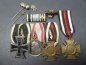 Preview: Hesse medal clasp EK2 + bravery + KTK + field clasp, plus KTK + miniatures