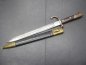 Preview: Bayonet for Brazil Mauser M 1908 scabbard with brass fittings