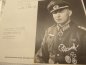 Preview: Knight's Cross recipient Alois Rampf, repro photo after 45 with original signature + order of the day