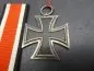 Preview: EK2 Iron Cross 2nd Class 1939 on ribbon - unmarked piece - 118 A. Menz & Sohn, Vienna ??