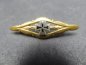 Preview: Patriotic brooch with applied Iron Cross WW1