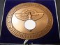 Preview: NSFK plaque - National Socialist Flying Corps Germany flight 1938 with matching numbered certificate in a case