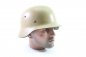Preview: Ww2 Wehrmacht DAK  Afrika Stahlhelm M40 mit 1 Emblem Afrikakorps - Tarnlackierung