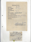 Mobile Preview: Bundle of documents from Großdeutschland, application for the award of a tank battle badge in silver, etc.