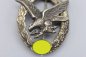 Preview: Fantastic air gunner badge of the Luftwaffe with lightning bundle in a case