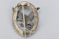 Preview: Fantastic air gunner badge of the Luftwaffe with lightning bundle in a case