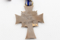Preview: Mother's Cross / Cross of Honor of the German Mother on a ribbon, in bronze, 3rd level, with an award bag