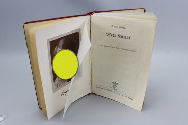 Hitler, Adolf: Historisches Buch - die kleine Tornister Ausgabe 1941