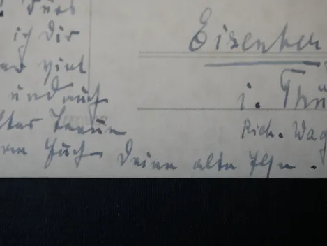 Autograph - Else Hueck-Dehio, Deutsch/Baltische Schriftstellerin (1897–1976)