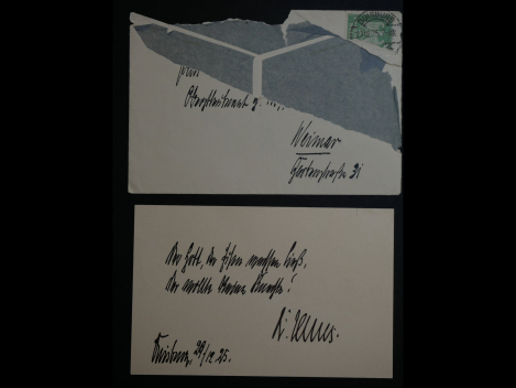 Preview: Autograph - Karl Jarres (1874-193) - Deutscher Politiker der DVP in der Weimarer Republik