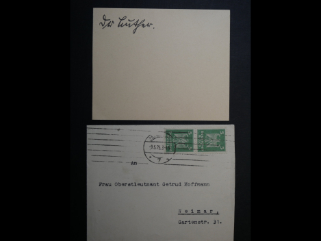 Autograph – Hans Luther (1879–1962), German politician, Chancellor of the Weimar Republic