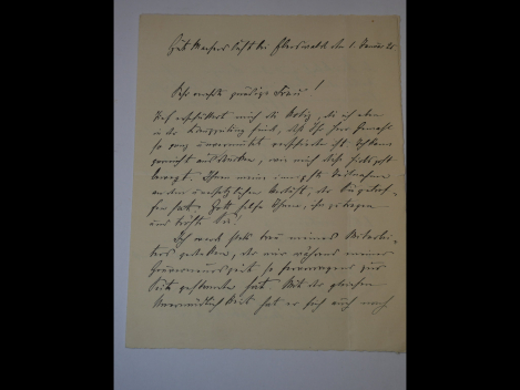 Autograph - Kolonialbeamter Friedrich von Lindequist (1862 - 1945) - Generalkonsul Deutsch-Südwestafrika