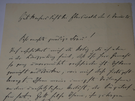 Autograph - Kolonialbeamter Friedrich von Lindequist (1862 - 1945) - Generalkonsul Deutsch-Südwestafrika