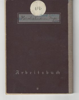 Workbook 3rd Reich, very good condition