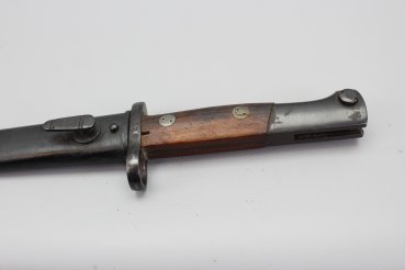 Bajonett Jugoslawien K98 Mauser Bajonett nummerngleich u.HK