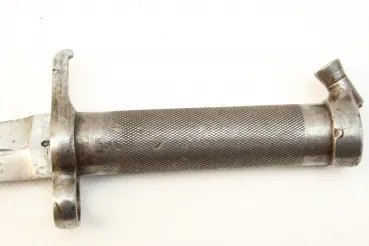 Sweden bayonet with belt shoe for M 1896 for Mauser rifles, extensively stamped