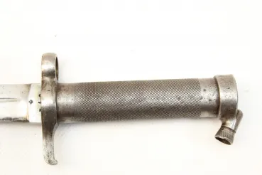 Sweden bayonet with belt shoe for M 1896 for Mauser rifles, extensively stamped