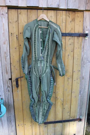 Original MiG-21 Pressure Suit BKK-6M/12 Pilot Suit – Soviet Fighter Jet Flight Suit Militaria