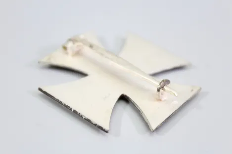 Eisernes Kreuz 1.Klasse 1939 Ek1 an Nadel "L/54" im Etui, Etui markiert