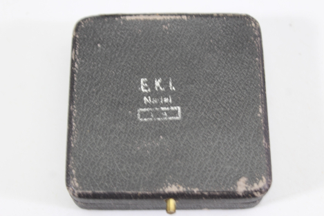 Eisernes Kreuz 1.Klasse 1939 Ek1 an Nadel "L/54" im Etui, Etui markiert