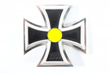 Traumhaftes, frostiges Eisernes Kreuz 1.Klasse 1939 Zustand mint, Ek1 Hersteller w&l