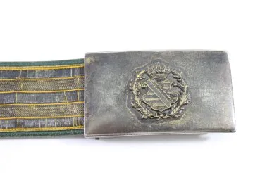 Service saber hanger from the Principality of Saxe-Altenburg