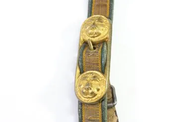 Service saber hanger from the Principality of Saxe-Altenburg