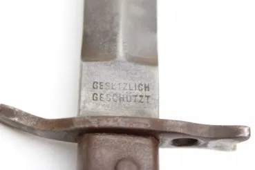 Collector's item Ww1 German DEMAG trench dagger - combat knife M16