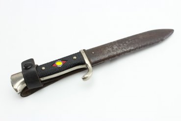 HJ travel knife Klittermann & Moog GmbH / HAAN near Solingen 1937