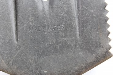 GDR NVA folding spade, marked Made in GDR