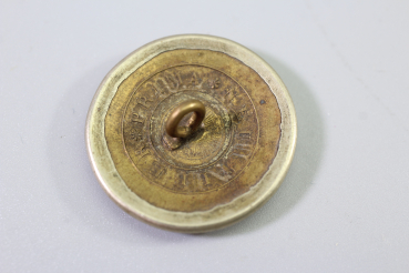 Original Metall Uniform Knopf Uniformknopf sogenannter Livreeknopf eines Grafenhauses