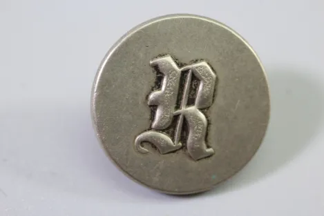 Original Metall Uniform Knopf Uniformknopf sogenannter Livreeknopf