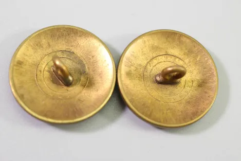 Original Metall Uniform Knopf Uniformknopf sogenannter Livreeknopf