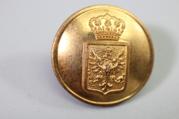 Original metal uniform button, also known as a livery button